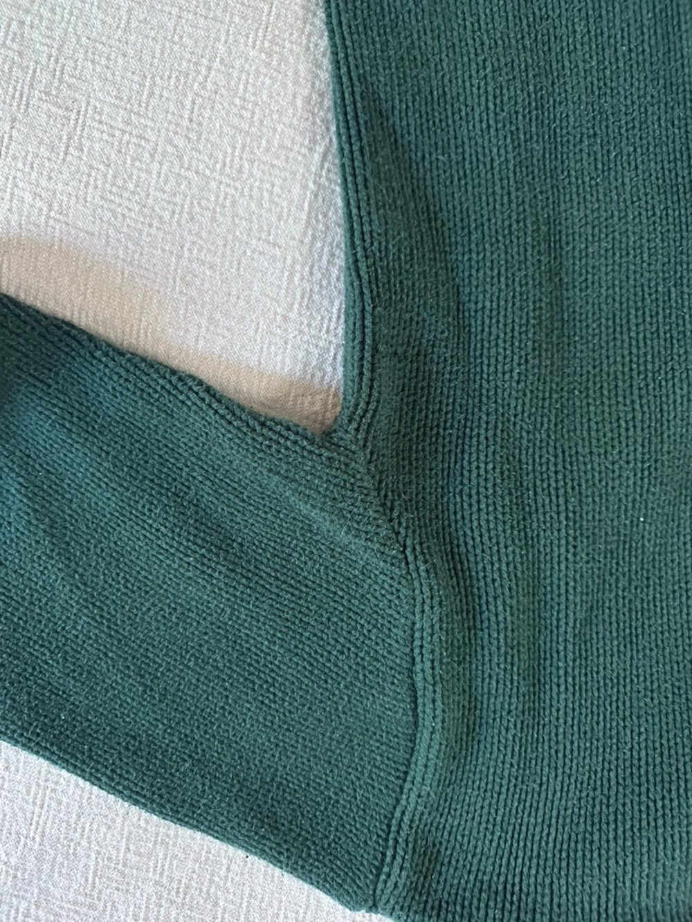 Vintage Polo by Ralph Lauren green American flag sweater, size L - Picture 7 of 11